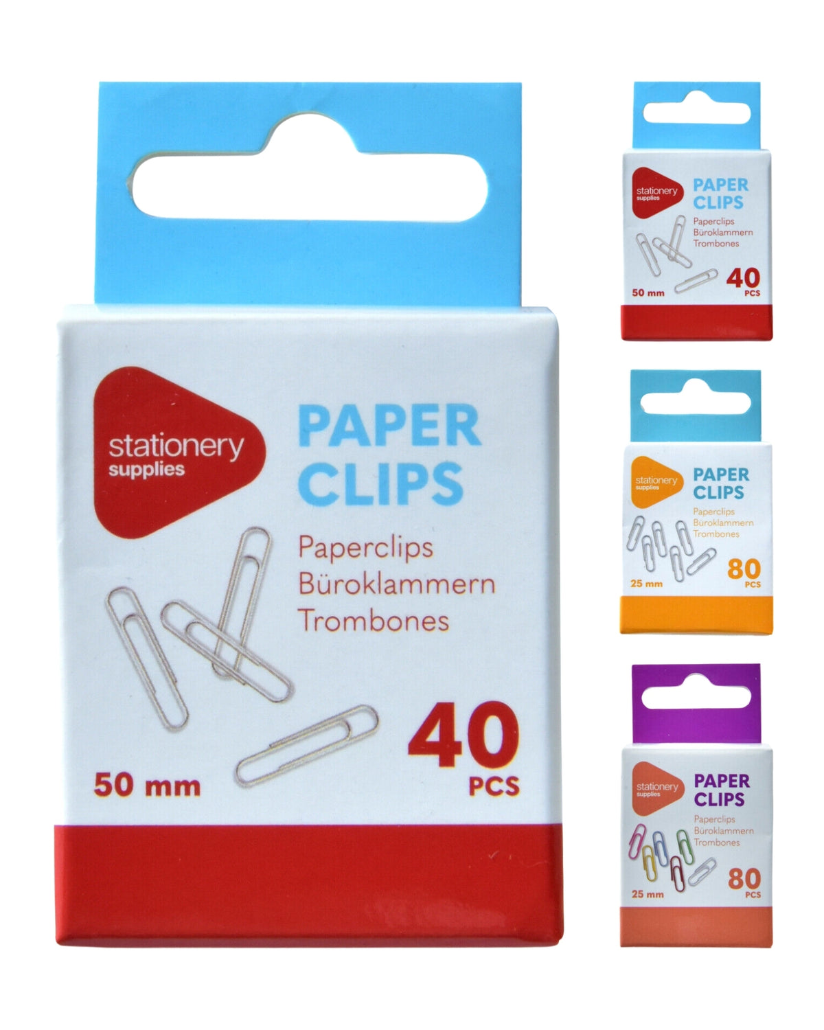 Papirclips 1 pakke