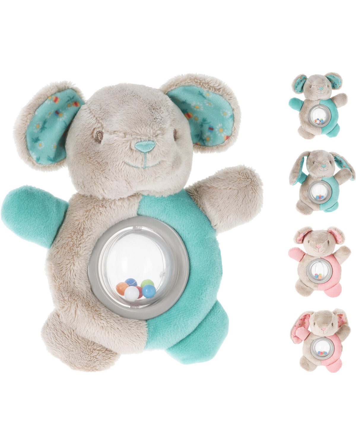 Plush rattle 1 pc.