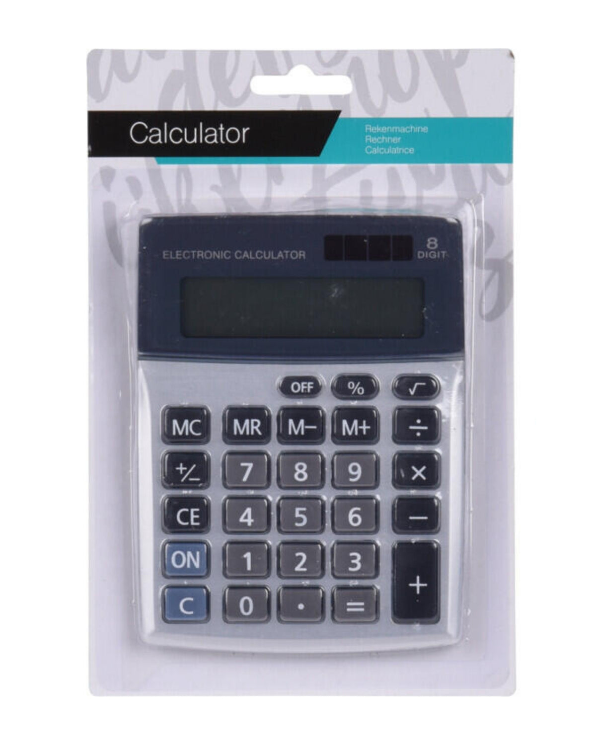 Calculator 102x135x30mm, 1 pc.