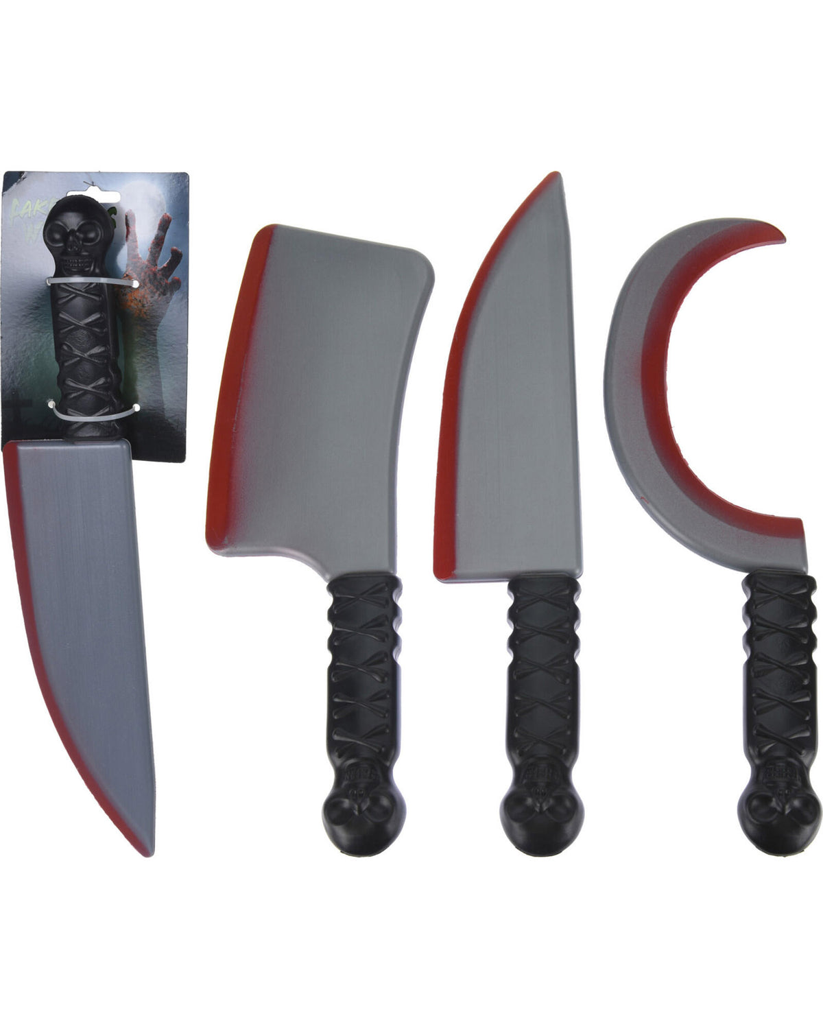 Knives with blood 38cm 1 pc