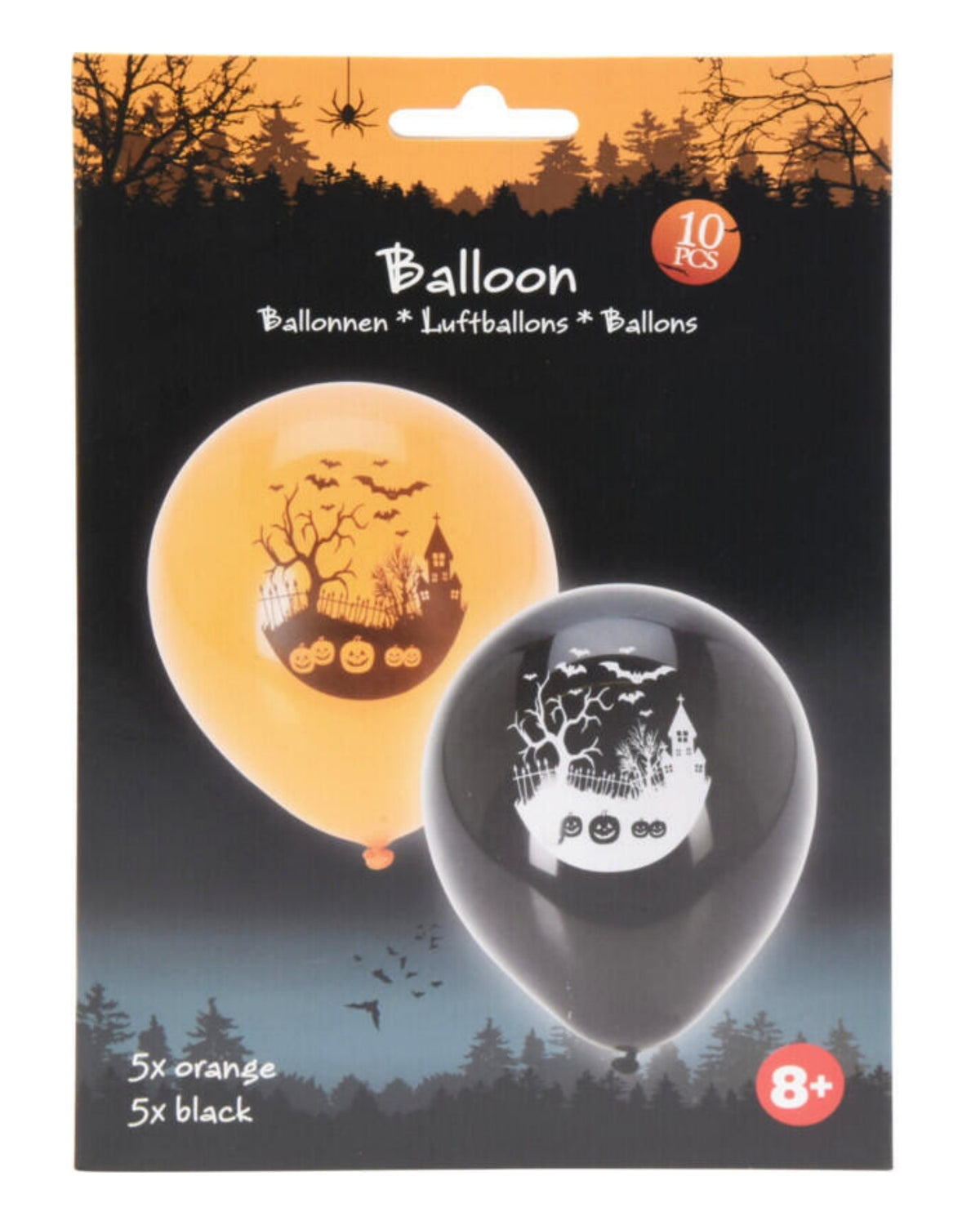 Balloons Halloween 10pcs