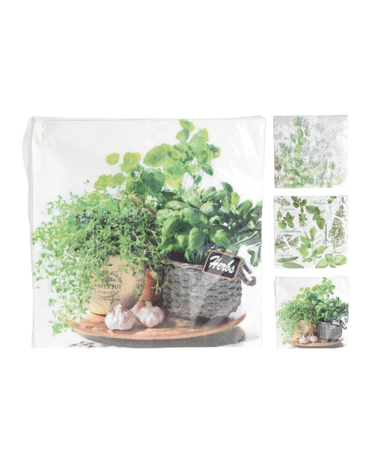 Servietter 33x33cm 20 stk -3ass