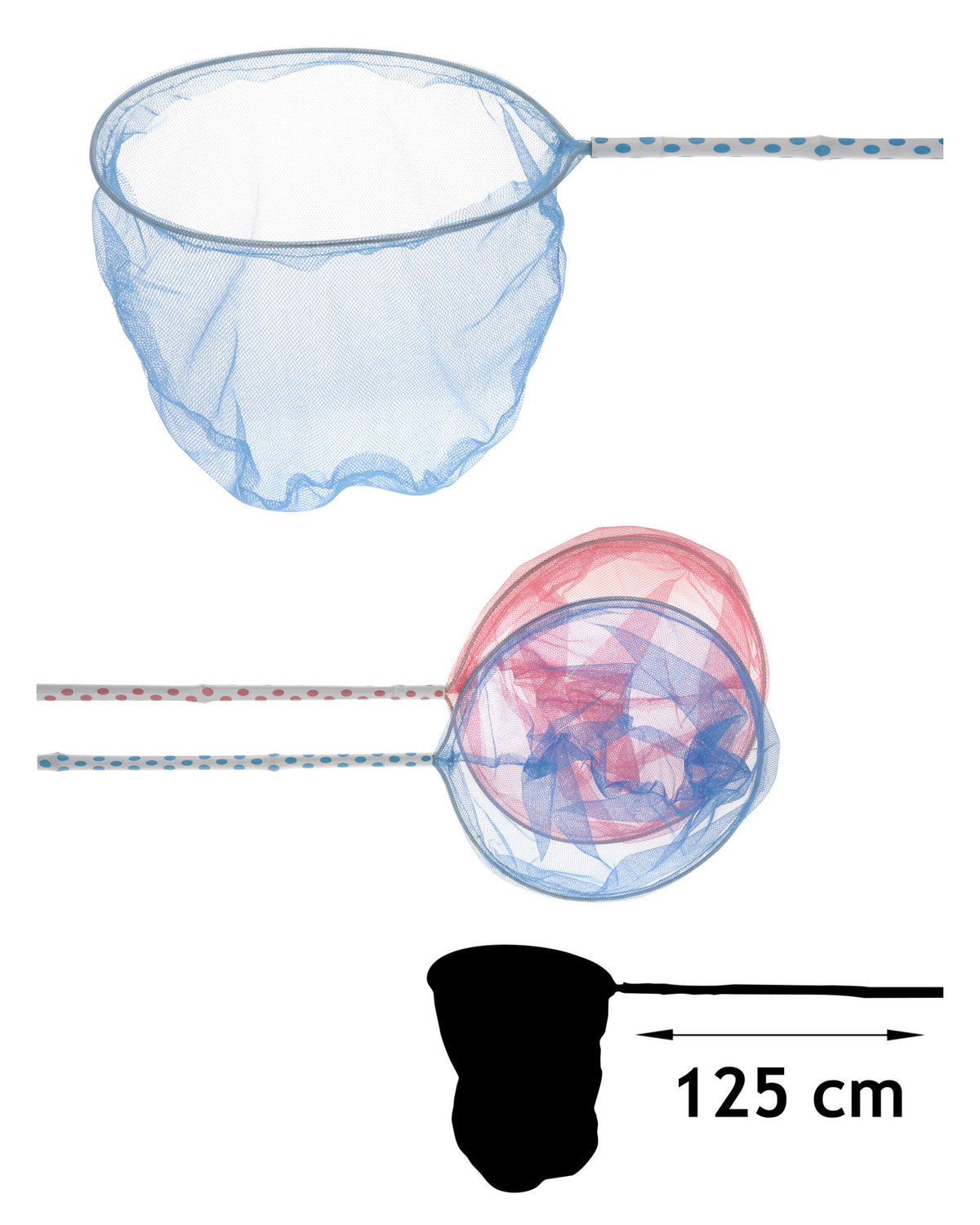 Fishing net 125 cm 1pc