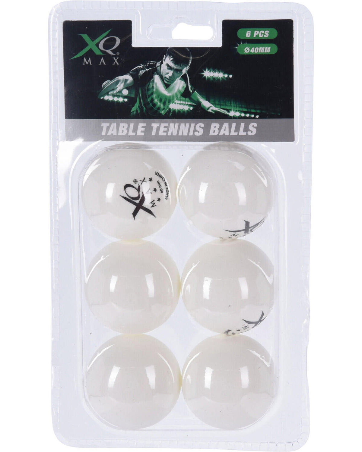 Bordtennis bolde 6stk