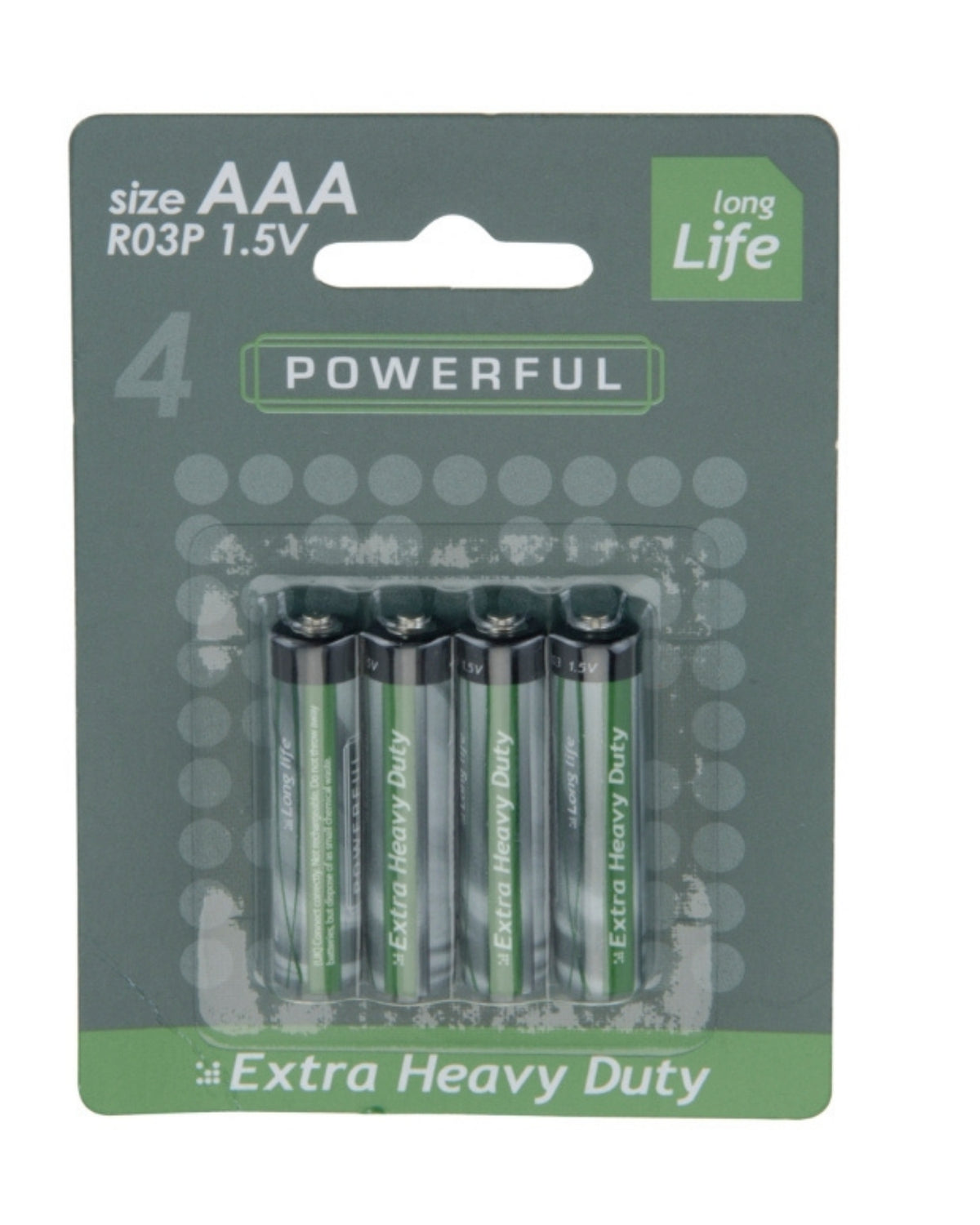 Batteri AAA/LRO3 4 stk.