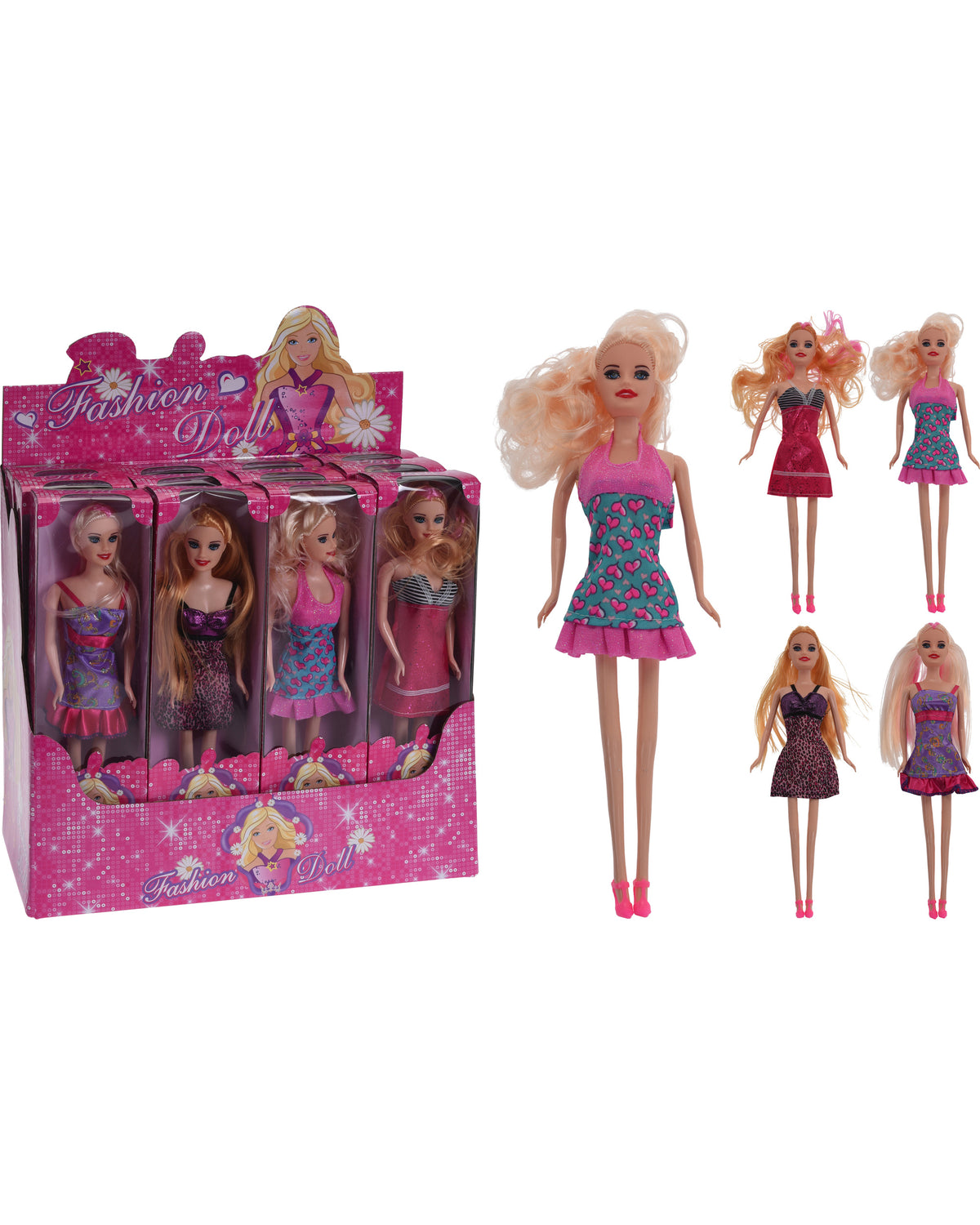 Doll 28 cm with bendable legs