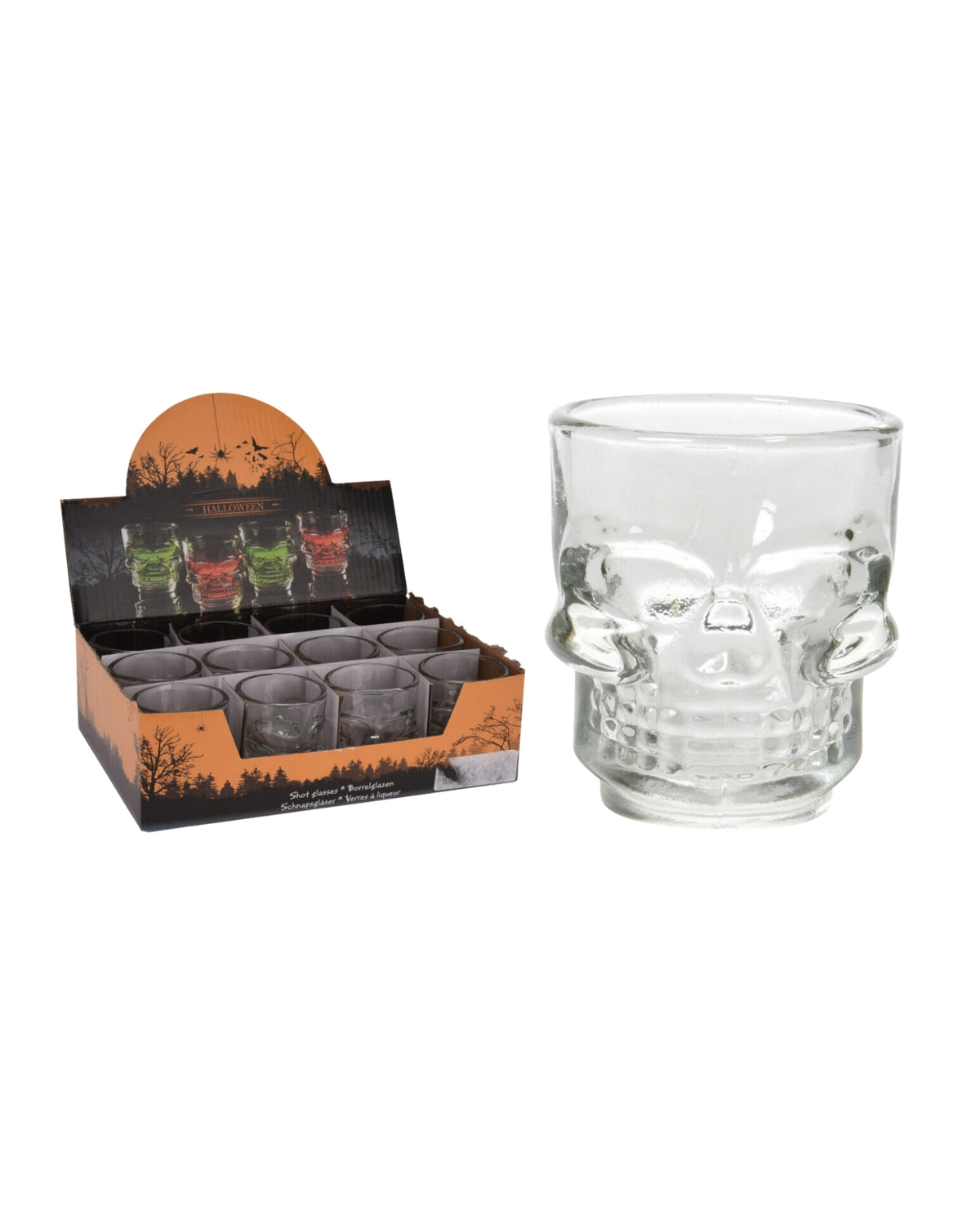 Shot glass with skull 40ml