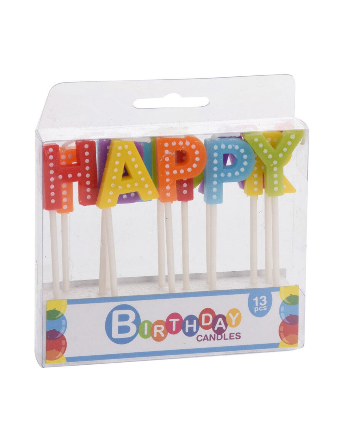 Fødselsdagslys "Happy Birthday"