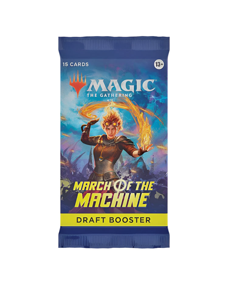 Magic March of Machine Draft Booster card