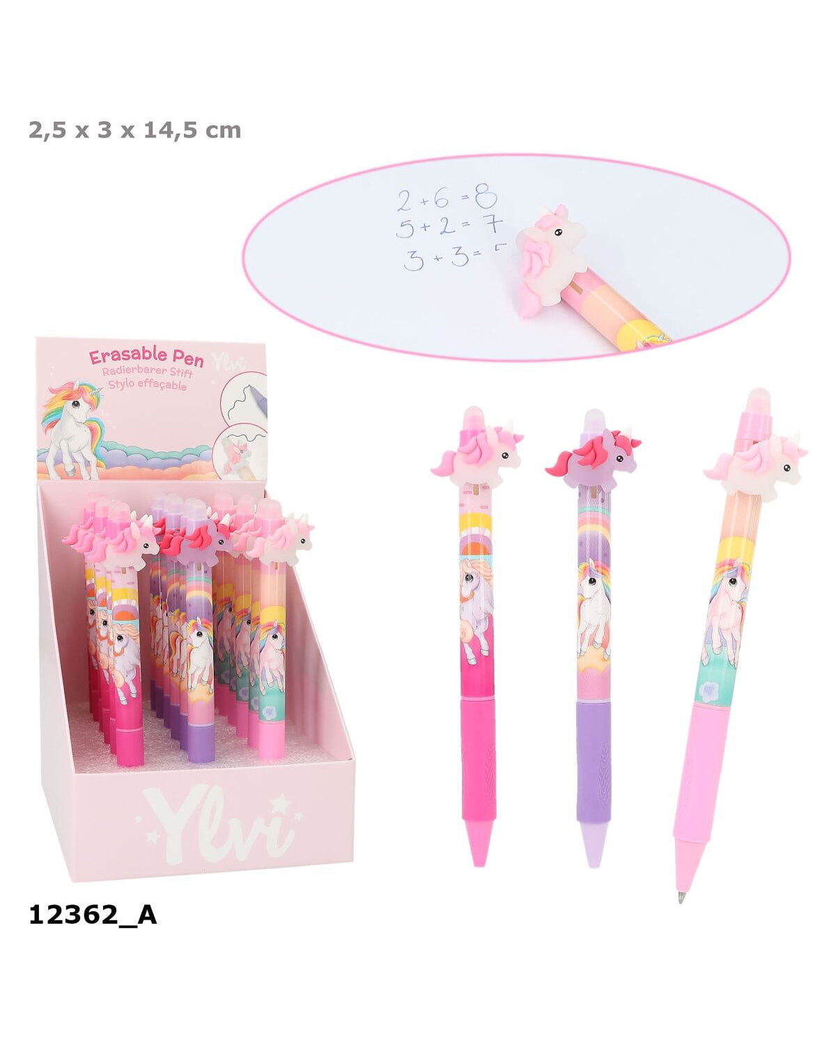 Ylvi Erasable Ballpoint Pen