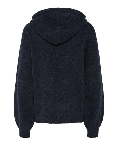 Blå- maritime blue - Pieces - strik trøje - 17154315