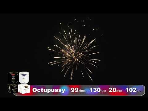 (102) Octopussy Batterisortiment 99 skud