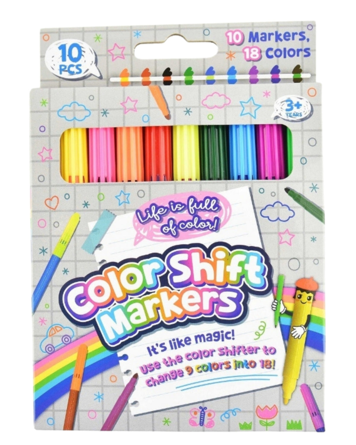 Markers color changing 10 pcs 17.5cm