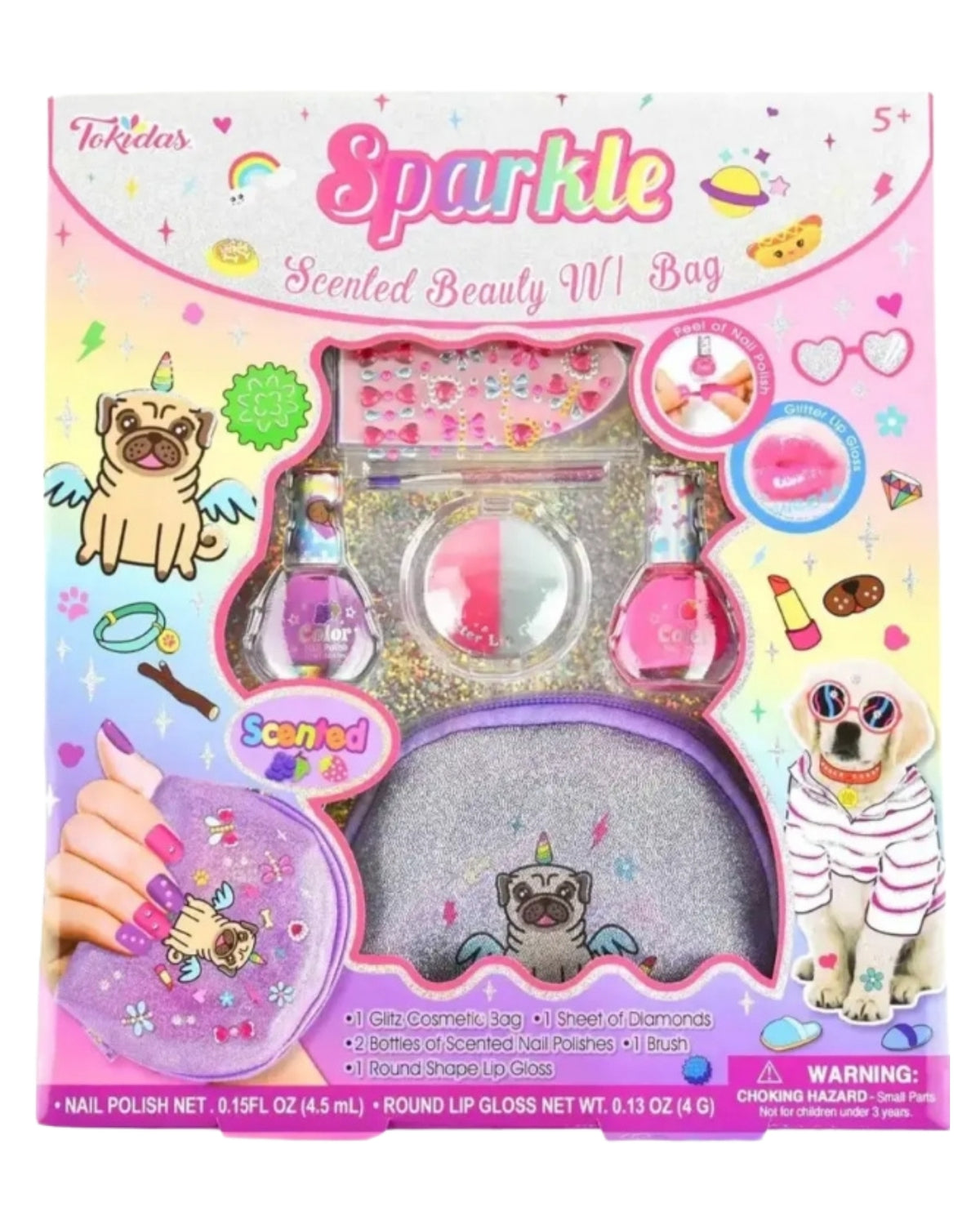 Nails and fragrance with bag