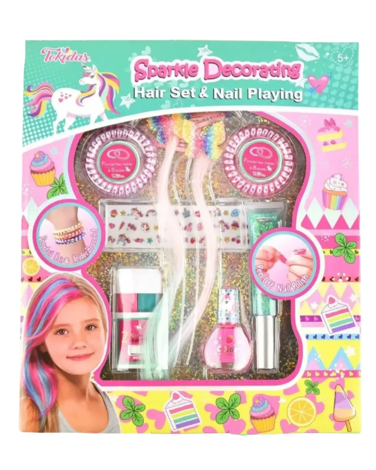 Hair and nail decoration