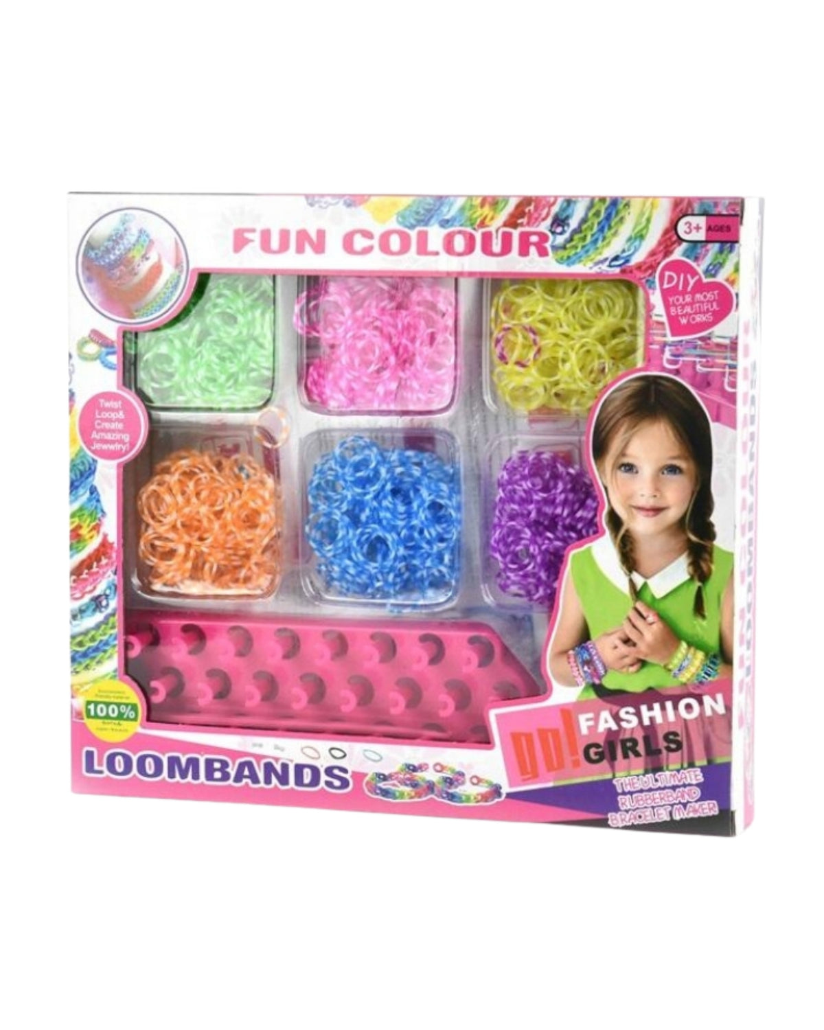 Loom bands set 1200 pieces