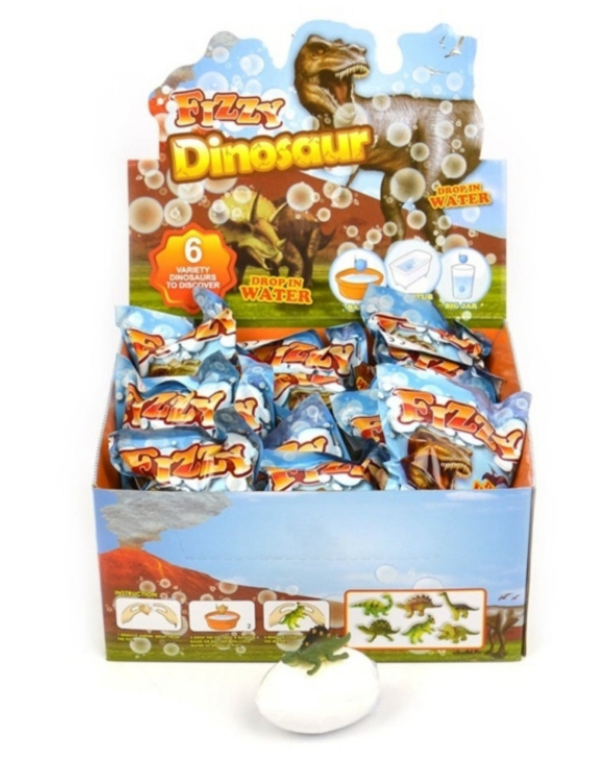 Dino Fizzy 6 cm