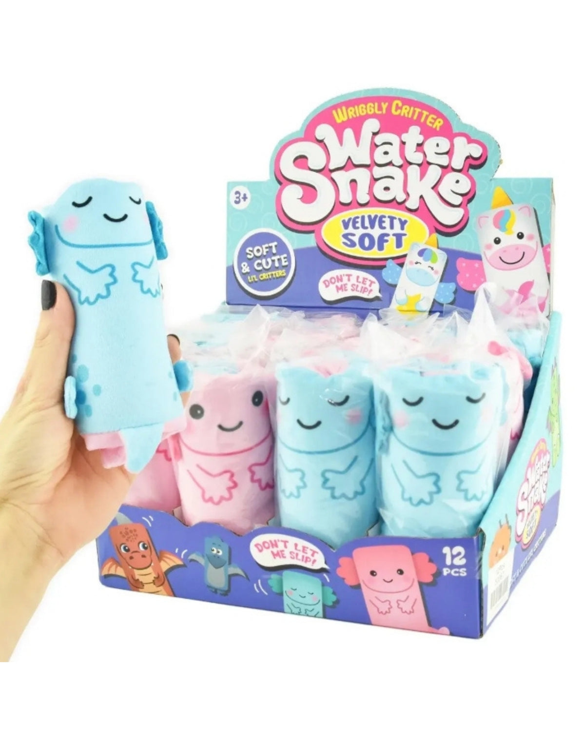 Water snake velvet 14cm 1stk