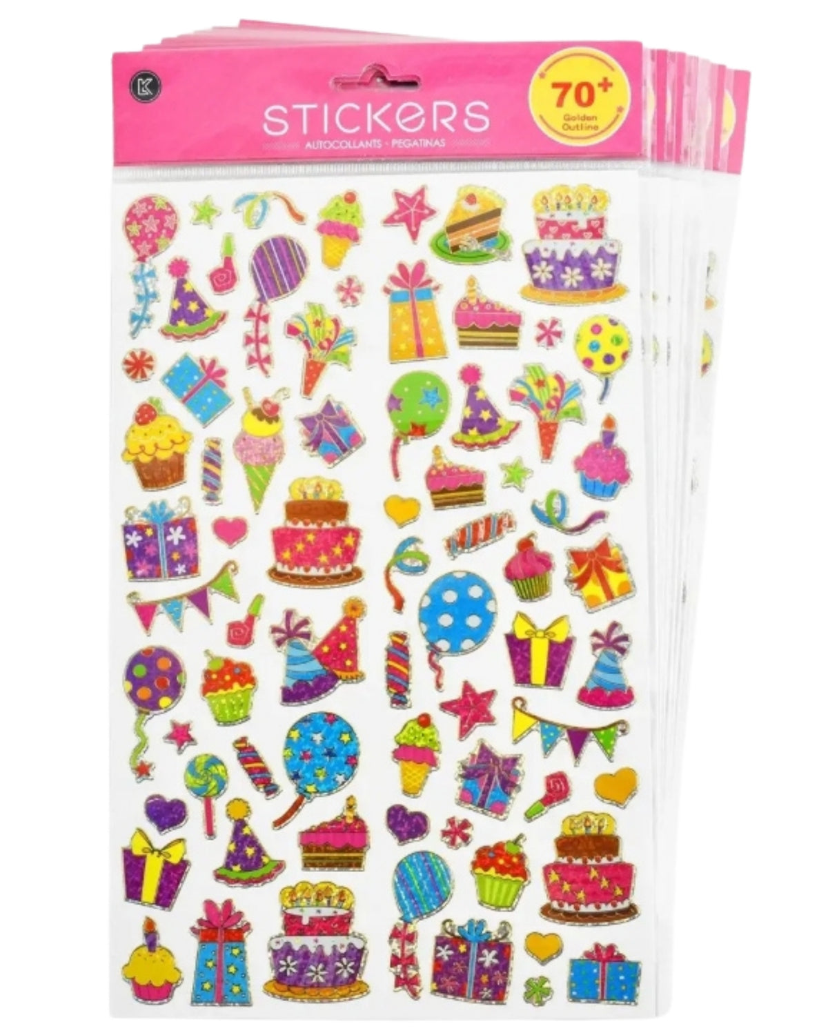 Stickers party 1 sheet