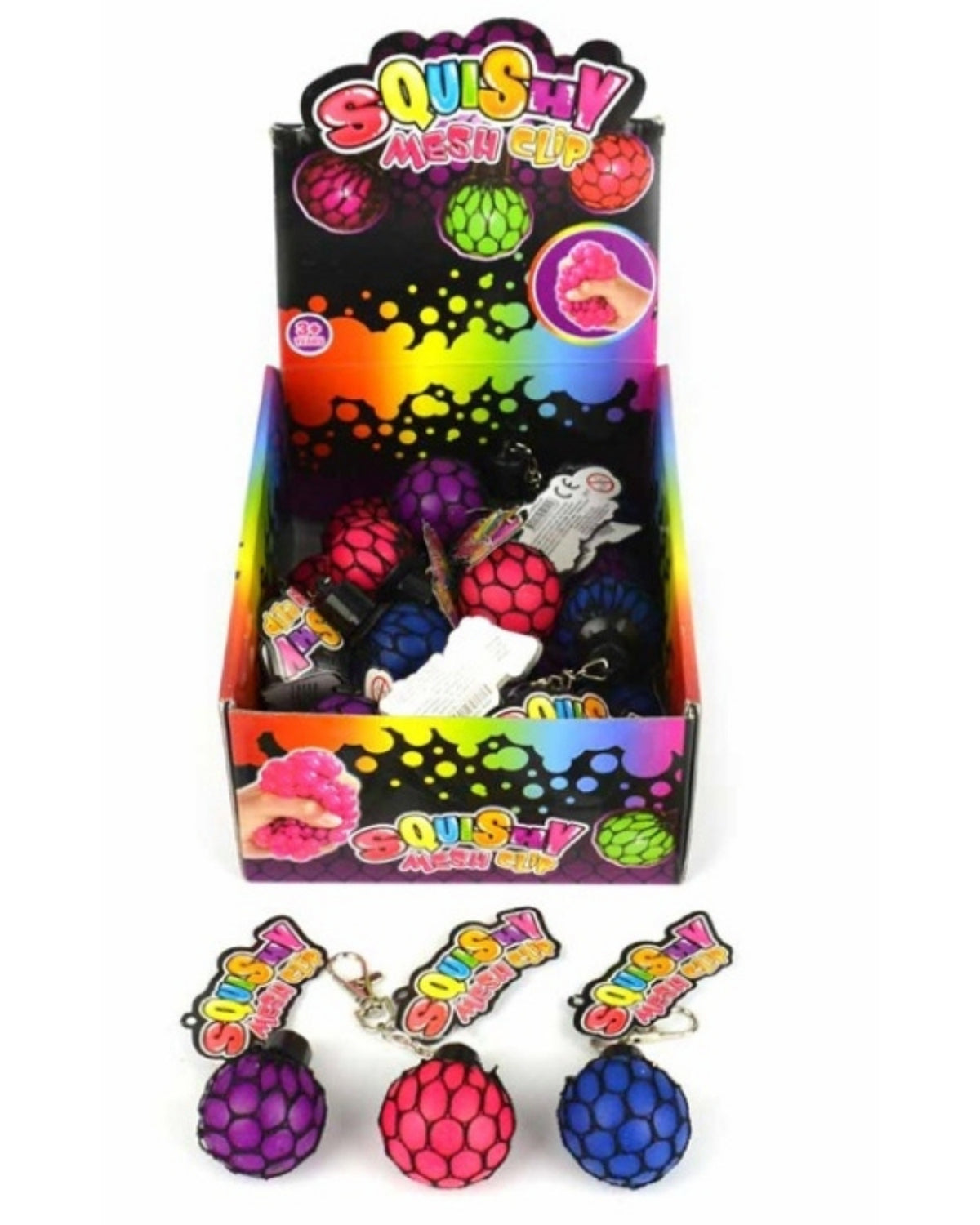 Keychain Squeeze ball 40 mm