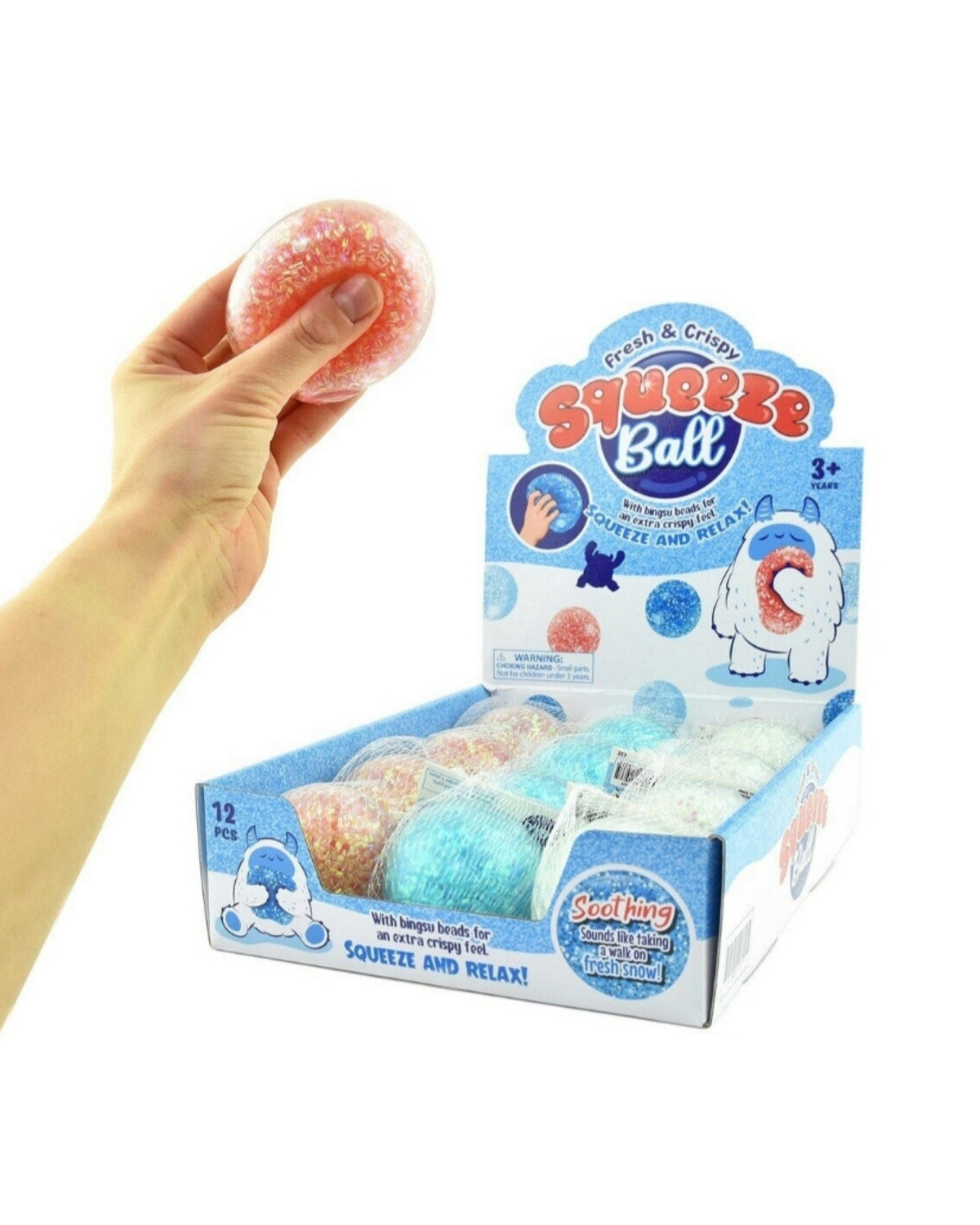 Squeeze ball 6 cm 1 pc