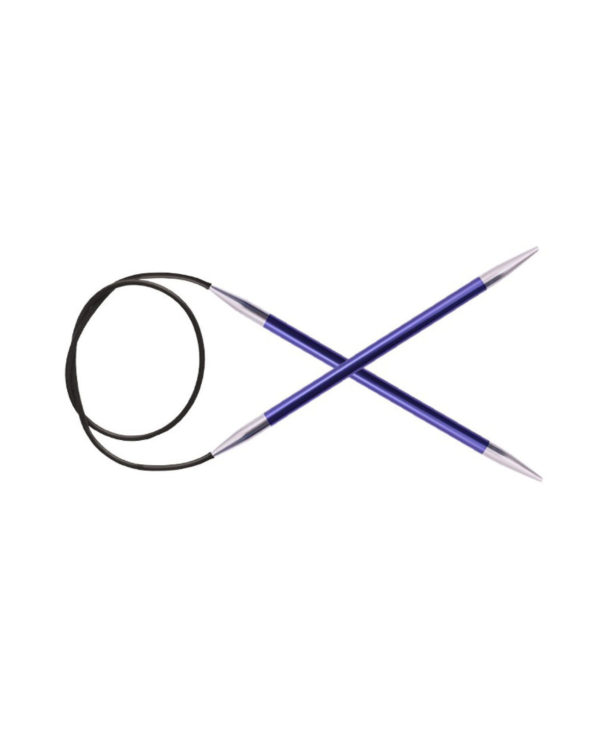 Circular needles 80 cm / 4.5mm - ZING Alu