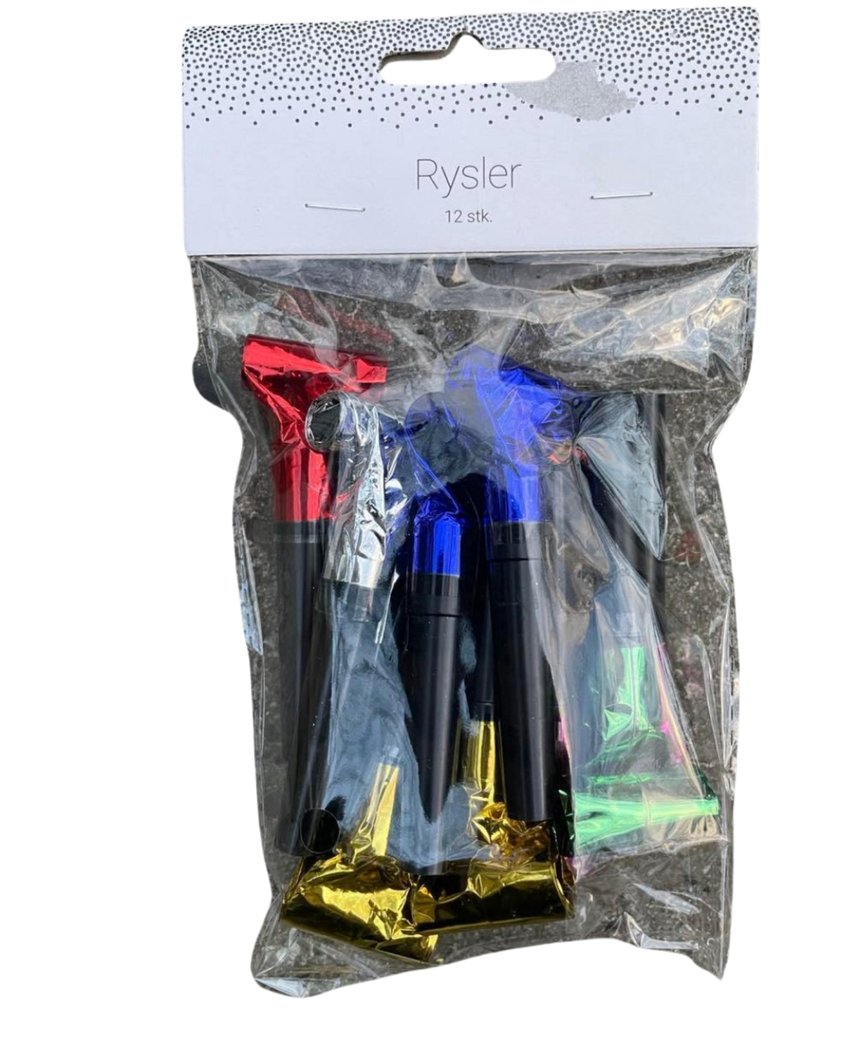 12 pieces of rattles, mixed colors