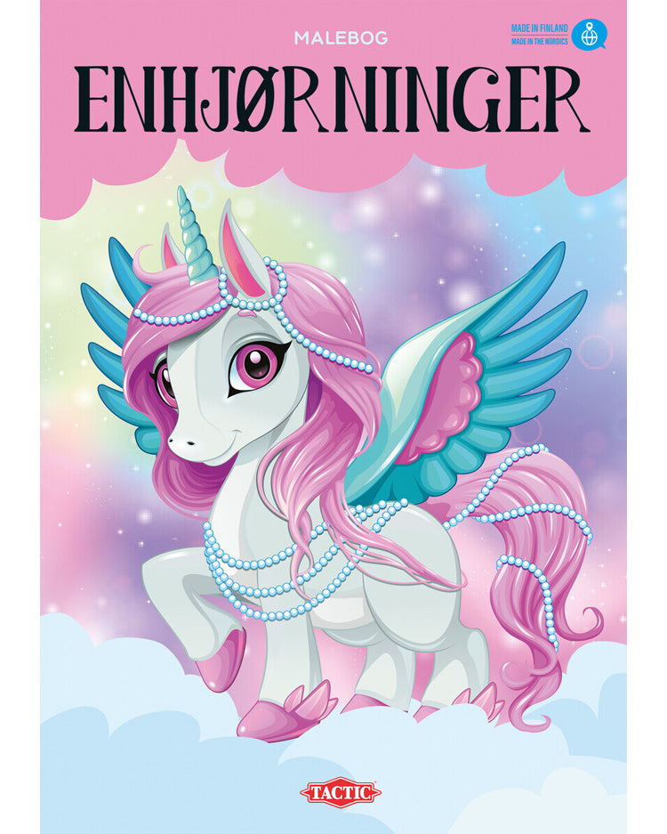 Unicorns coloring book