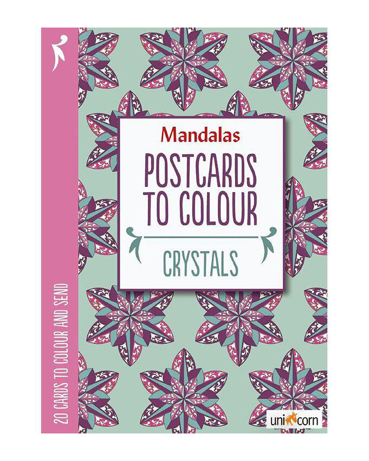 Postcards to Color CRYSTALS
