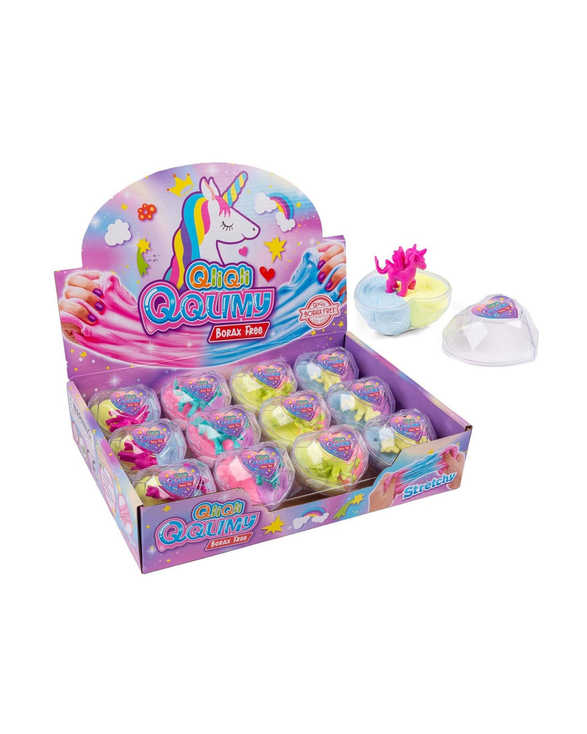 Slime with Unicorn in heart 1pc